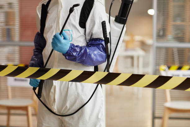 Professional Blood Cleanup technician working in Moxee, WA